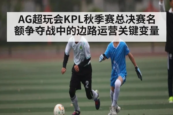 AG超玩会KPL秋季赛总决赛名额争夺战中的边路运营关键变量